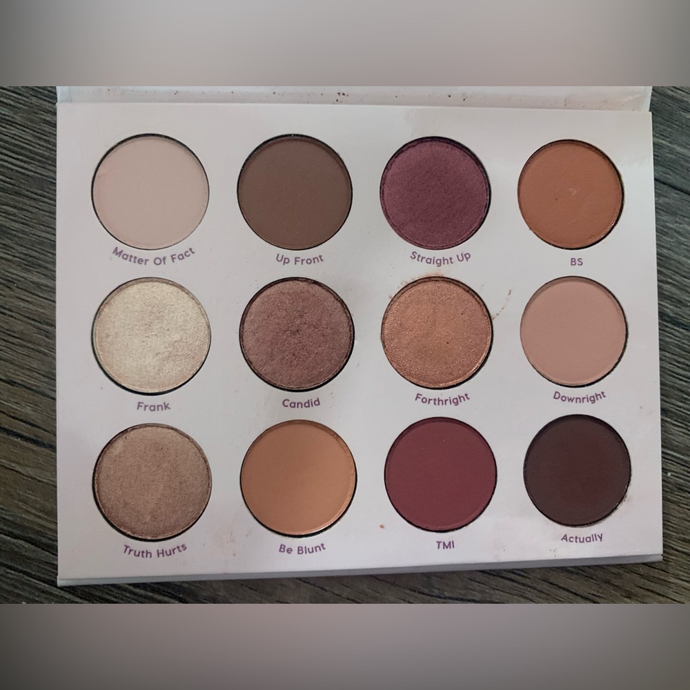 Colourpop give it to me straight eyeshadow palette